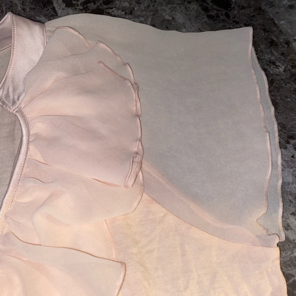 NWT Express Soft Pink Blouse - Picture 4 of 5